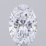 GIA 3.08 Carat Oval Lab Grown Diamond