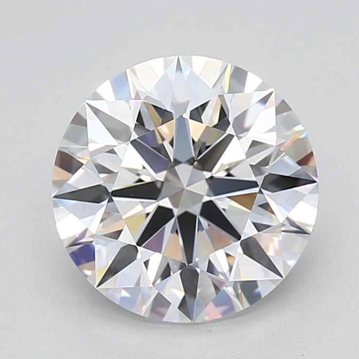 IGI 2.63 Carat Round Brilliant Lab Grown Diamond