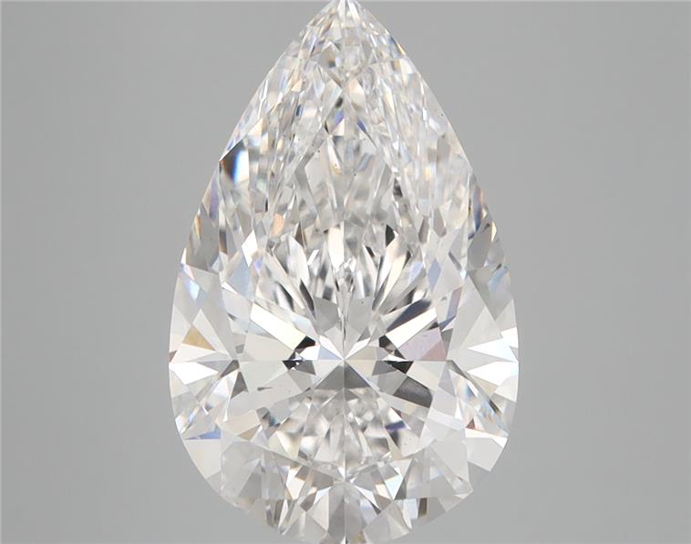 IGI 4.05 Carat Pear Lab Grown Diamond 人工培育鑽石 實驗室人造鑽石