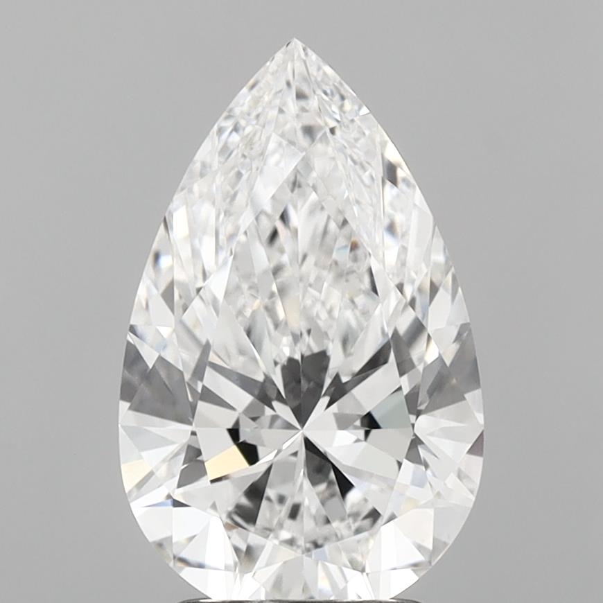 IGI 2.53 Carat Pear Lab Grown Diamond