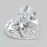 IGI 0.58 Carat Heart Lab Grown Diamond