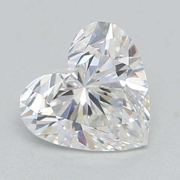 IGI 0.58 Carat Heart Lab Grown Diamond