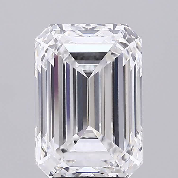 GIA 3.96 Carat Emerald Lab Grown Diamond 人工培育鑽石 實驗室人造鑽石