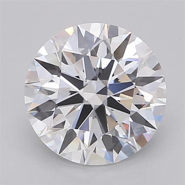 IGI 2.54 Carat Round Brilliant Lab Grown Diamond