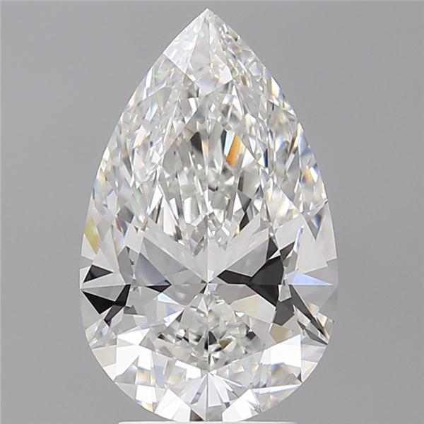 IGI 3.60 Carat Pear Lab Grown Diamond 人工培育鑽石 實驗室人造鑽石