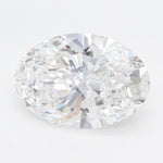 GIA 3.05 Carat Oval Lab Grown Diamond 人工培育鑽石 實驗室人造鑽石