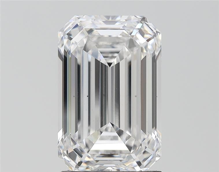 GIA 3.03 Carat Emerald Lab Grown Diamond 人工培育鑽石 實驗室人造鑽石