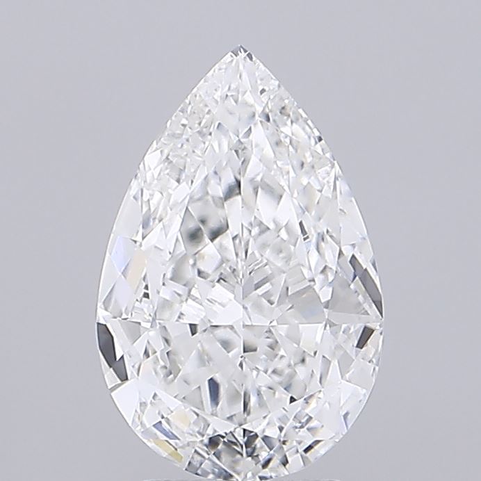 IGI 3.21 Carat Pear Lab Grown Diamond 人工培育鑽石 實驗室人造鑽石