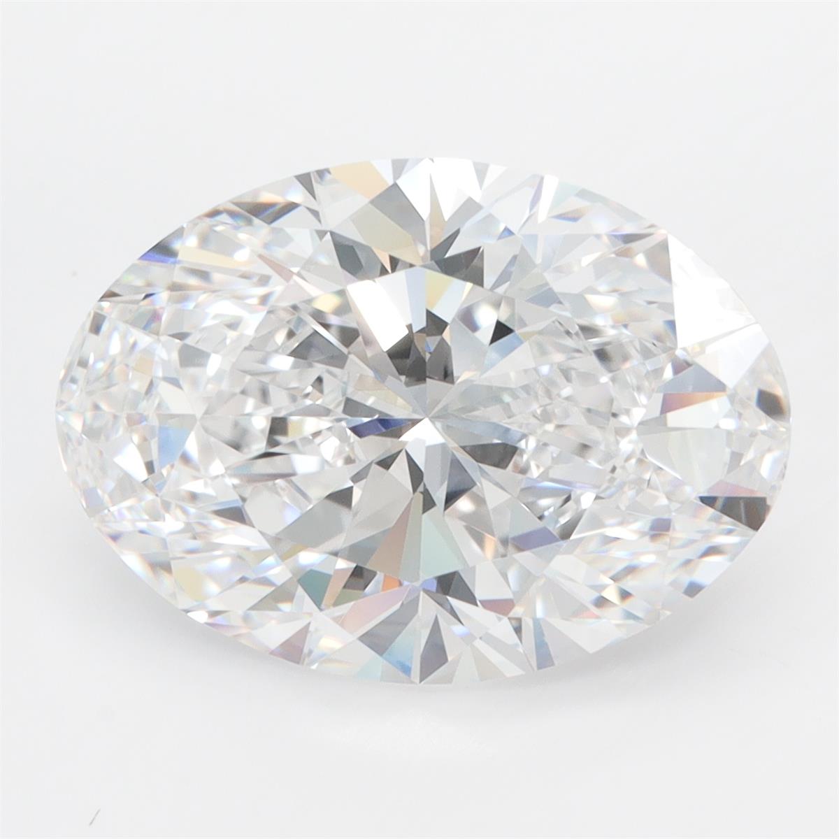 GIA 6.24 Carat Oval Lab Grown Diamond 人工培育鑽石 實驗室人造鑽石