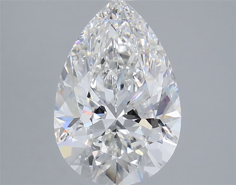 IGI 3.05 Carat Pear Lab Grown Diamond 人工培育鑽石 實驗室人造鑽石