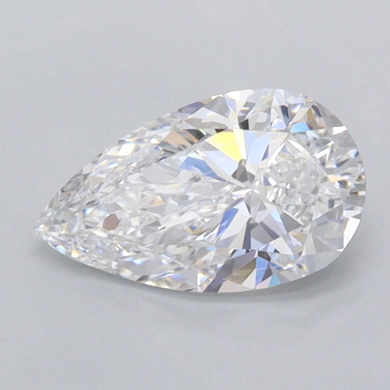 IGI 1.00 Carat Pear Lab Grown Diamond 人工培育鑽石 實驗室人造鑽石