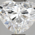 IGI 1.53 Carat Heart Lab Grown Diamond