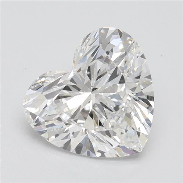 IGI 2.05 Carat Heart Lab Grown Diamond