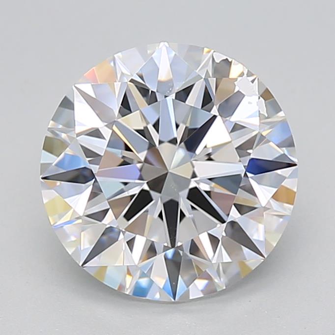 IGI 2.52 Carat Round Brilliant Lab Grown Diamond