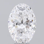 GIA 5.00 Carat Oval Lab Grown Diamond 人工培育鑽石 實驗室人造鑽石
