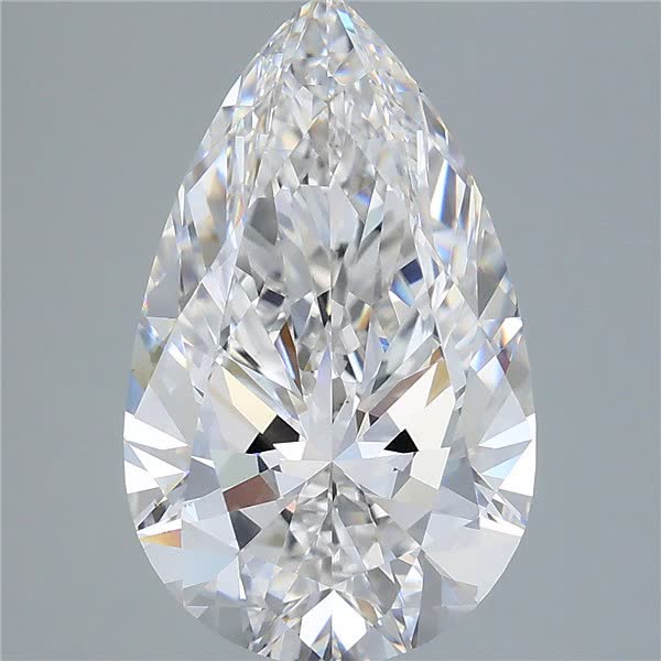 IGI 5.01 Carat Pear Lab Grown Diamond 人工培育鑽石 實驗室人造鑽石
