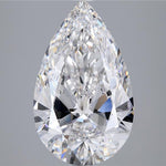 IGI 5.09 Carat Pear Lab Grown Diamond 人工培育鑽石 實驗室人造鑽石