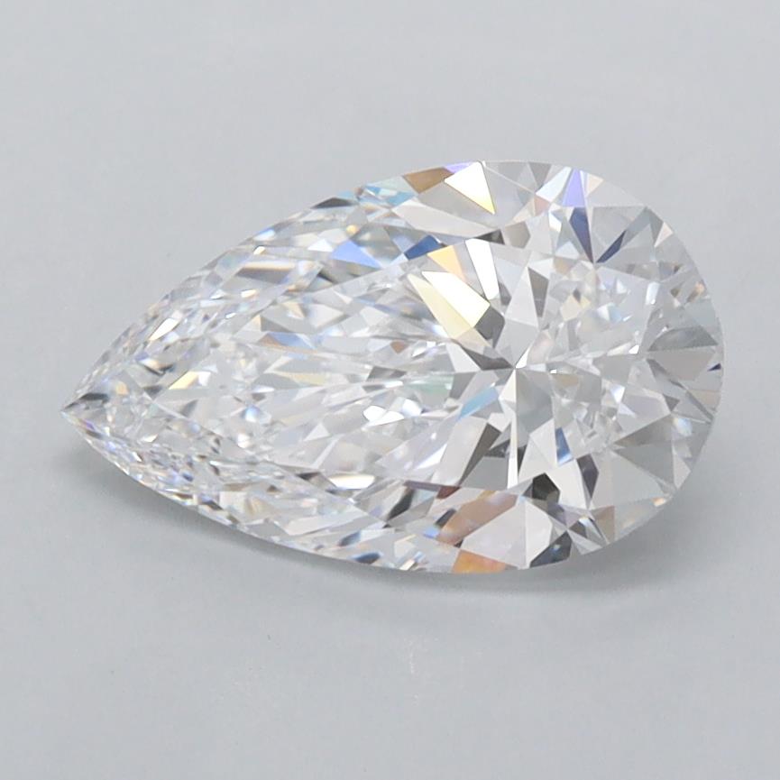 IGI 1.47 Carat Pear Lab Grown Diamond 人工培育鑽石 實驗室人造鑽石