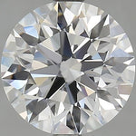 IGI 2.71 Carat Round Brilliant Lab Grown Diamond
