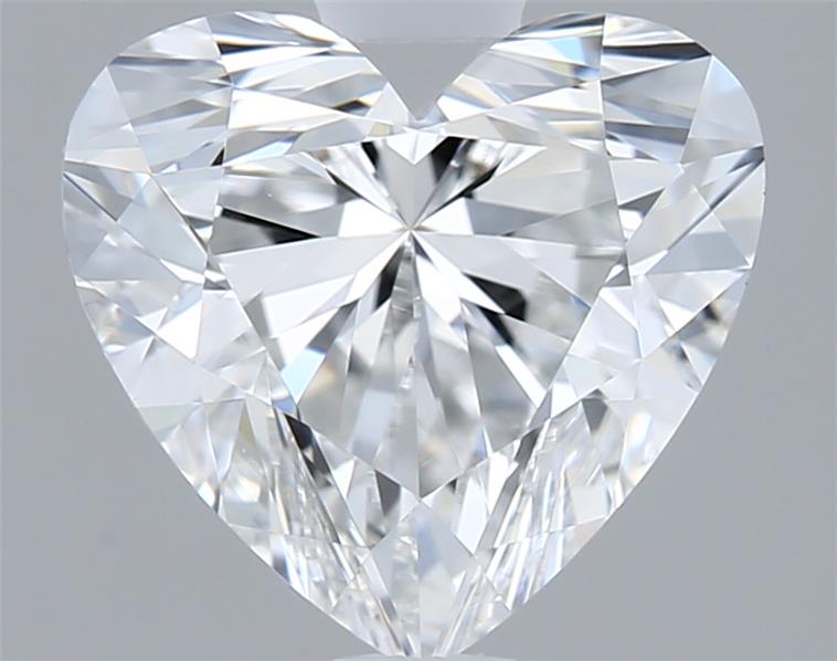 IGI 1.27 Carat Heart Lab Grown Diamond