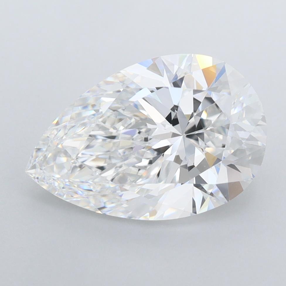 IGI 2.54 Carat Pear Lab Grown Diamond 人工培育鑽石 實驗室人造鑽石