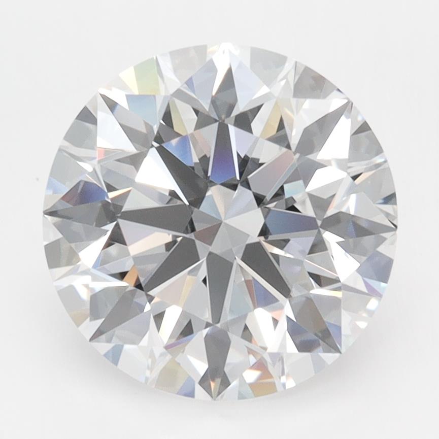 GIA 3.43 Carat Round Brilliant Lab Grown Diamond 人工培育鑽石 實驗室人造鑽石