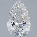 IGI 1.36 Carat Pear Lab Grown Diamond 人工培育鑽石 實驗室人造鑽石