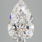 IGI 3.53 Carat Pear Lab Grown Diamond 人工培育鑽石 實驗室人造鑽石