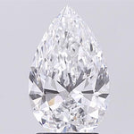 IGI 2.34 Carat Pear Lab Grown Diamond 人工培育鑽石 實驗室人造鑽石