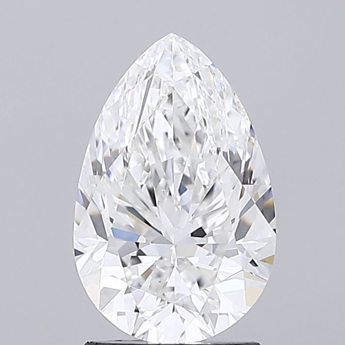 IGI 2.01 Carat Pear Lab Grown Diamond 人工培育鑽石 實驗室人造鑽石