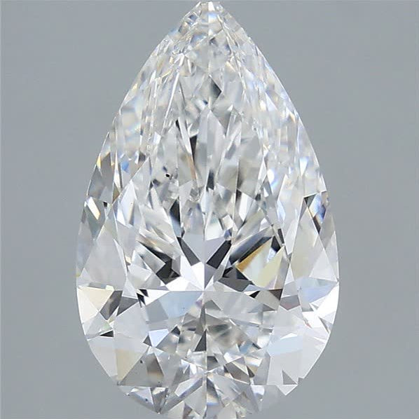 IGI 3.01 Carat Pear Lab Grown Diamond 人工培育鑽石 實驗室人造鑽石
