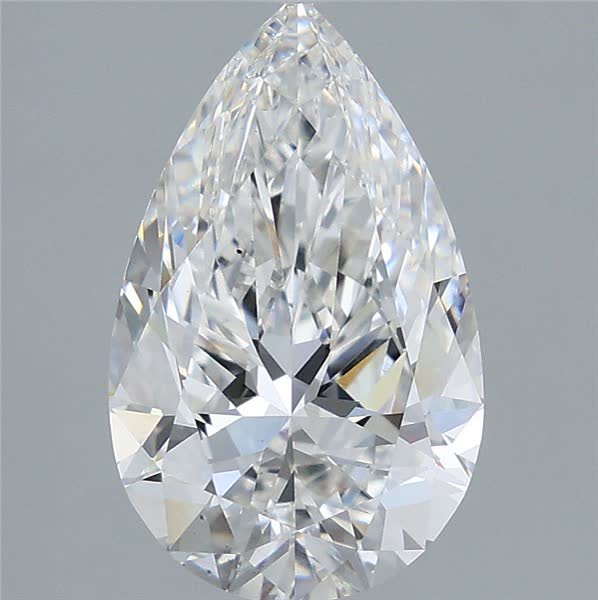 IGI 3.01 Carat Pear Lab Grown Diamond 人工培育鑽石 實驗室人造鑽石