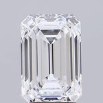 GIA 3.01 Carat Emerald Lab Grown Diamond 人工培育鑽石 實驗室人造鑽石