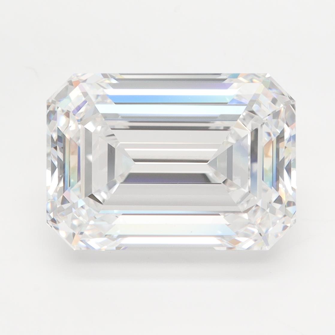 GIA 5.10 Carat Emerald Lab Grown Diamond 人工培育鑽石 實驗室人造鑽石