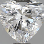IGI 1.61 Carat Heart Lab Grown Diamond