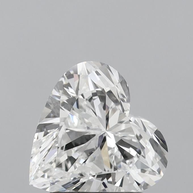 IGI 1.53 Carat Heart Lab Grown Diamond