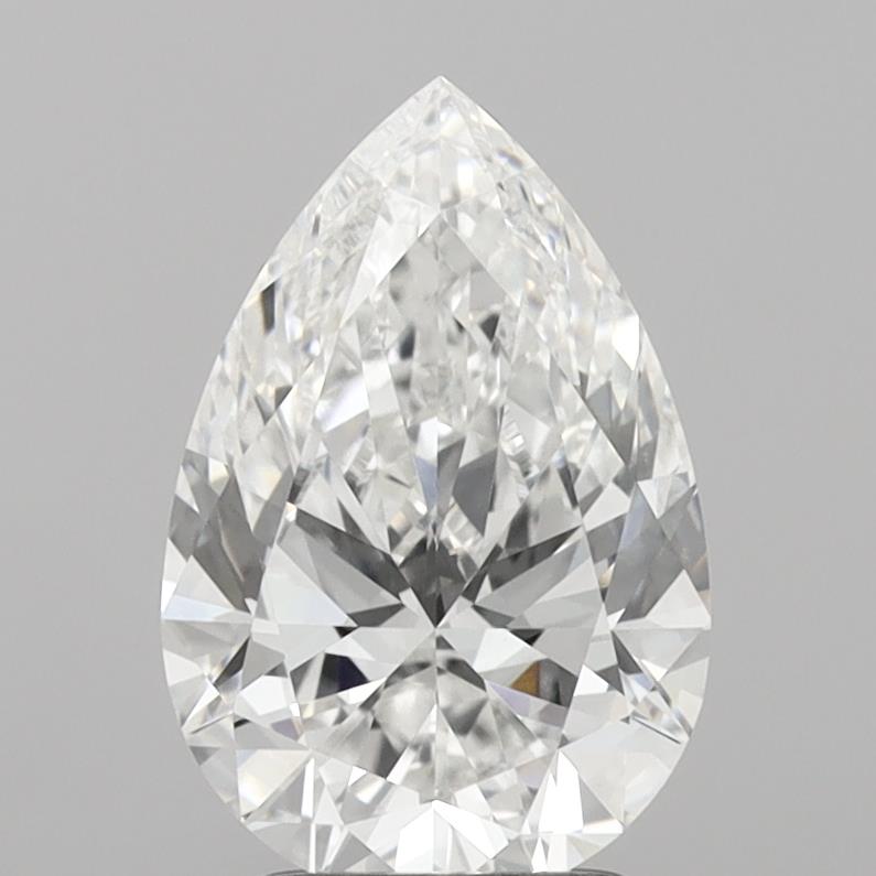 IGI 2.55 Carat Pear Lab Grown Diamond 人工培育鑽石 實驗室人造鑽石