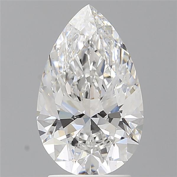 IGI 2.60 Carat Pear Lab Grown Diamond 人工培育鑽石 實驗室人造鑽石