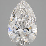 IGI 2.85 Carat Pear Lab Grown Diamond 人工培育鑽石 實驗室人造鑽石