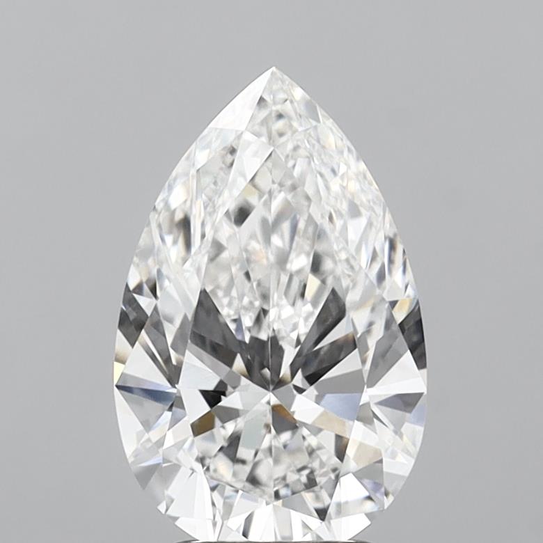 IGI 3.01 Carat Pear Lab Grown Diamond 人工培育鑽石 實驗室人造鑽石