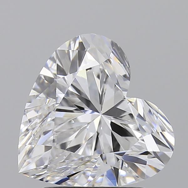 IGI 2.01 Carat Heart Lab Grown Diamond