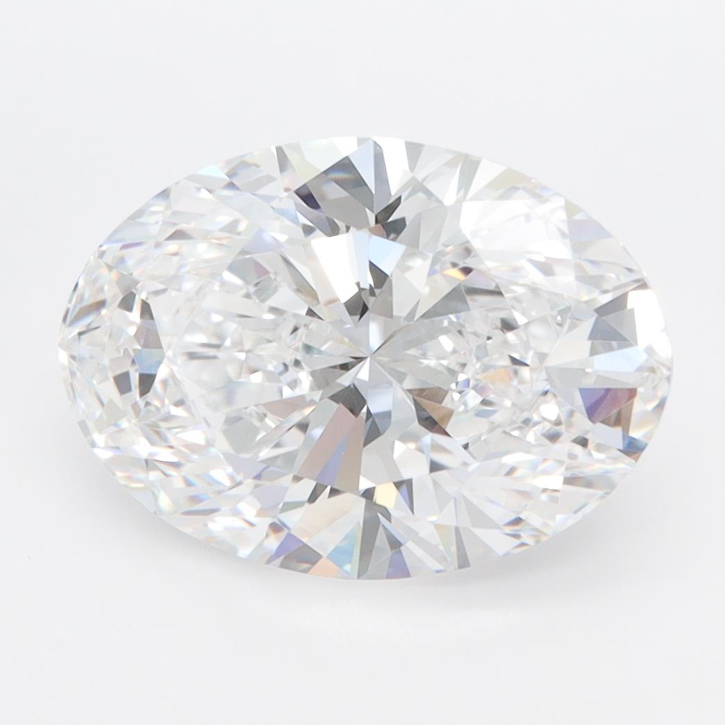 GIA 3.73 Carat Oval Lab Grown Diamond 人工培育鑽石 實驗室人造鑽石
