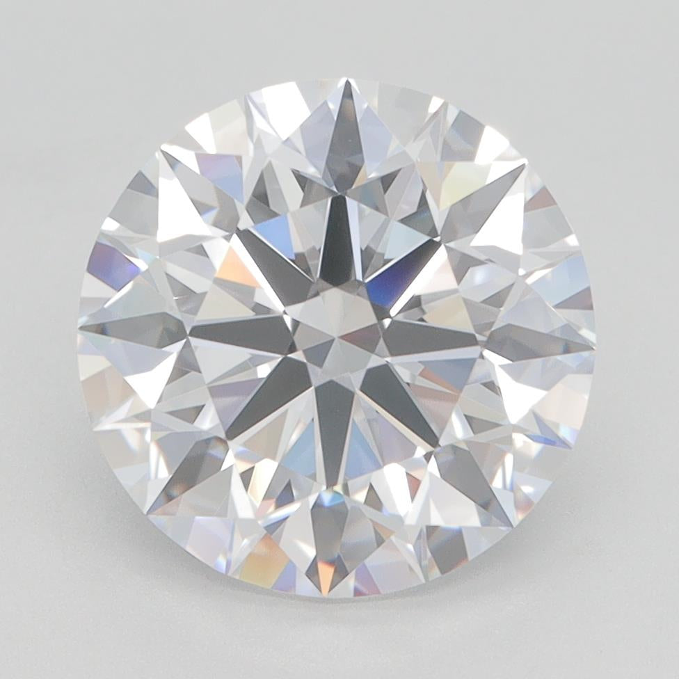 GIA 3.66 Carat Round Brilliant Lab Grown Diamond 人工培育鑽石 實驗室人造鑽石