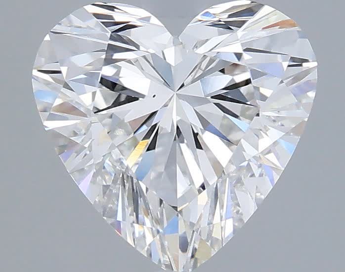 IGI 2.00 Carat Heart Lab Grown Diamond 人工培育鑽石 實驗室人造鑽石