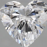 IGI 0.87 Carat Heart Lab Grown Diamond