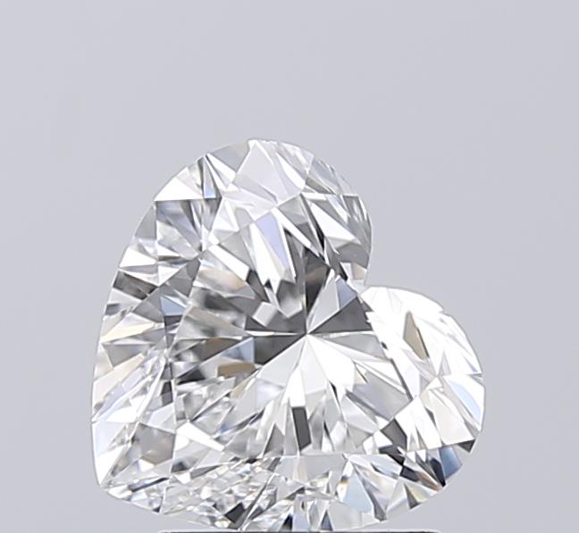 IGI 1.57 Carat Heart Lab Grown Diamond