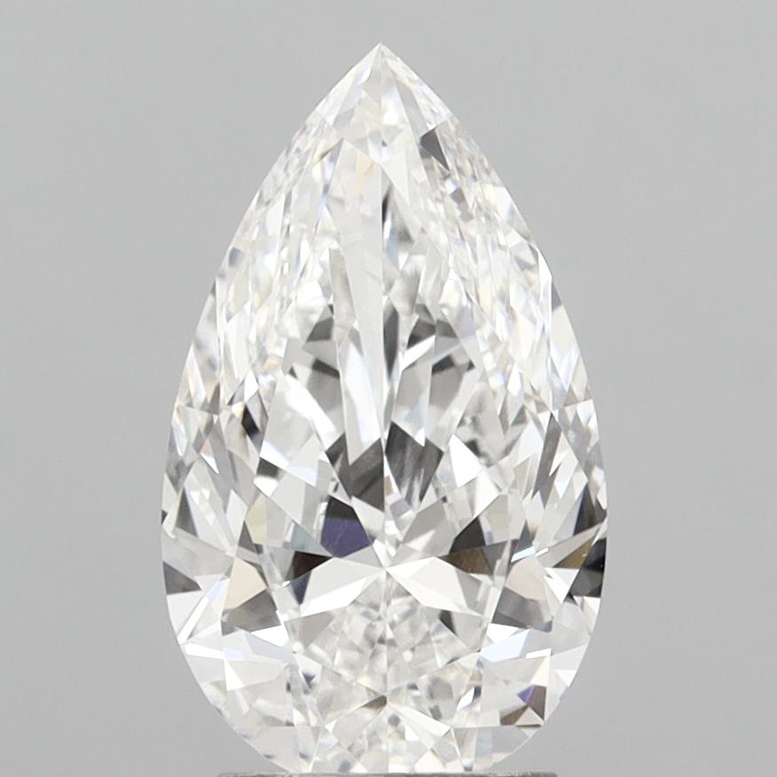 IGI 3.04 Carat Pear Lab Grown Diamond 人工培育鑽石 實驗室人造鑽石
