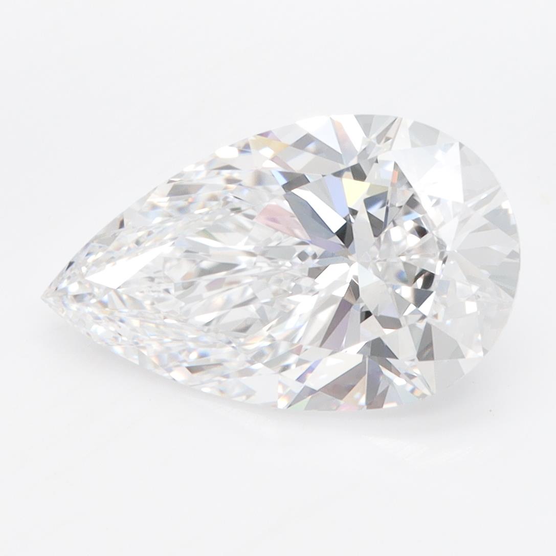 IGI 3.07 Carat Pear Lab Grown Diamond 人工培育鑽石 實驗室人造鑽石
