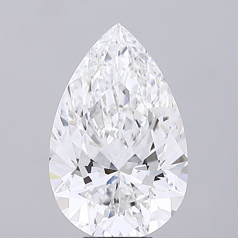 IGI 6.59 Carat Pear Lab Grown Diamond 人工培育鑽石 實驗室人造鑽石