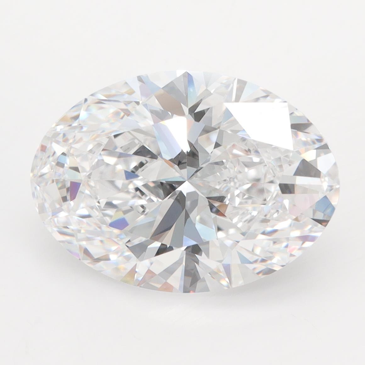 GIA 5.05 Carat Oval Lab Grown Diamond 人工培育鑽石 實驗室人造鑽石